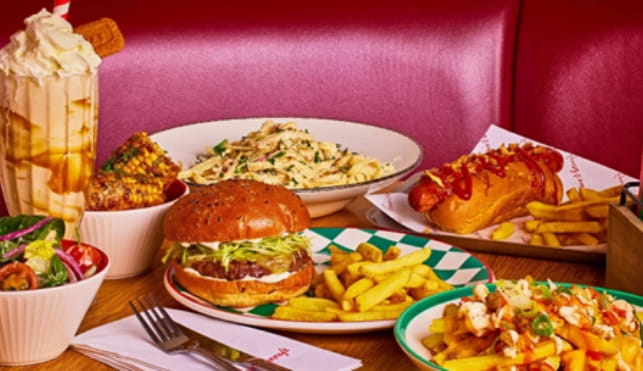 Food at Frankie & Benny's